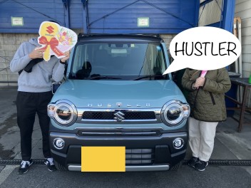 ＨＵＳＴＬＥＲご納車させていただきました！